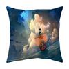 Pillow Cover Living Room Sofa Cover Car Cushion Cover Bay Window Cushion Office Peach Skin Animal Pattern