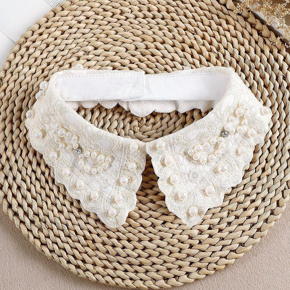 Cotton Lapel Detachable Clothes Accessories Fashion Blouse False Collar