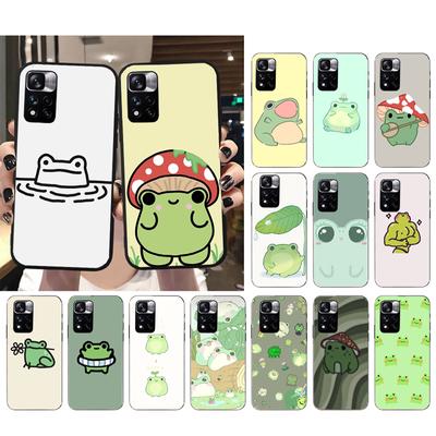 Cartoon Frog Phone Case For iPhone Samsung Galaxy Redmi Xiaomi Oppo OnePlus Note S A 7 8 9 10 11 12 13 14 20 21 22 23 53 54 Pro Max Plus Ultra