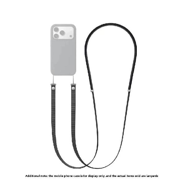 Prémiový magnetický pletený popruh pro originální iPhone 17 Pro Max 17 Air Phone crossbody šňůrka proti ztrátě Apple popruh