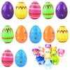 12/24 Pack Easter Basket Stuffers with Fidget Toys Surprise Easter Eggs for Kids Easter Egg Hunt Game and Party Favors