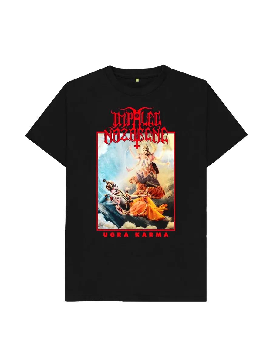 

Men s Impaled Nazarene Graphic T-Shirt, 100% Cotton Crew Neck Short Sleeve Tee, Casual Summer Top for Daily Wear and Gift XL