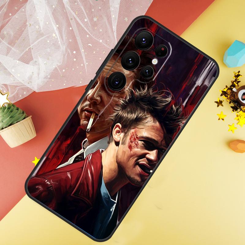 Jack Marla Fight Club Case For Samsung Galaxy S24 S23 S22 Ultra S21 S20 FE Note 20 Note 10 S8 S9 S10 Plus Cover