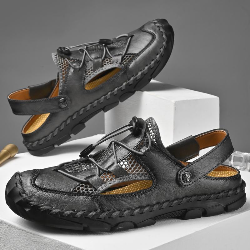 Fashion Non-Slip Male Treking Shoes Sneakers New Fashion Mens Beach Sandals Anti-collision Summer Hiking Shoes Outdoor Wading Aqua Shoes