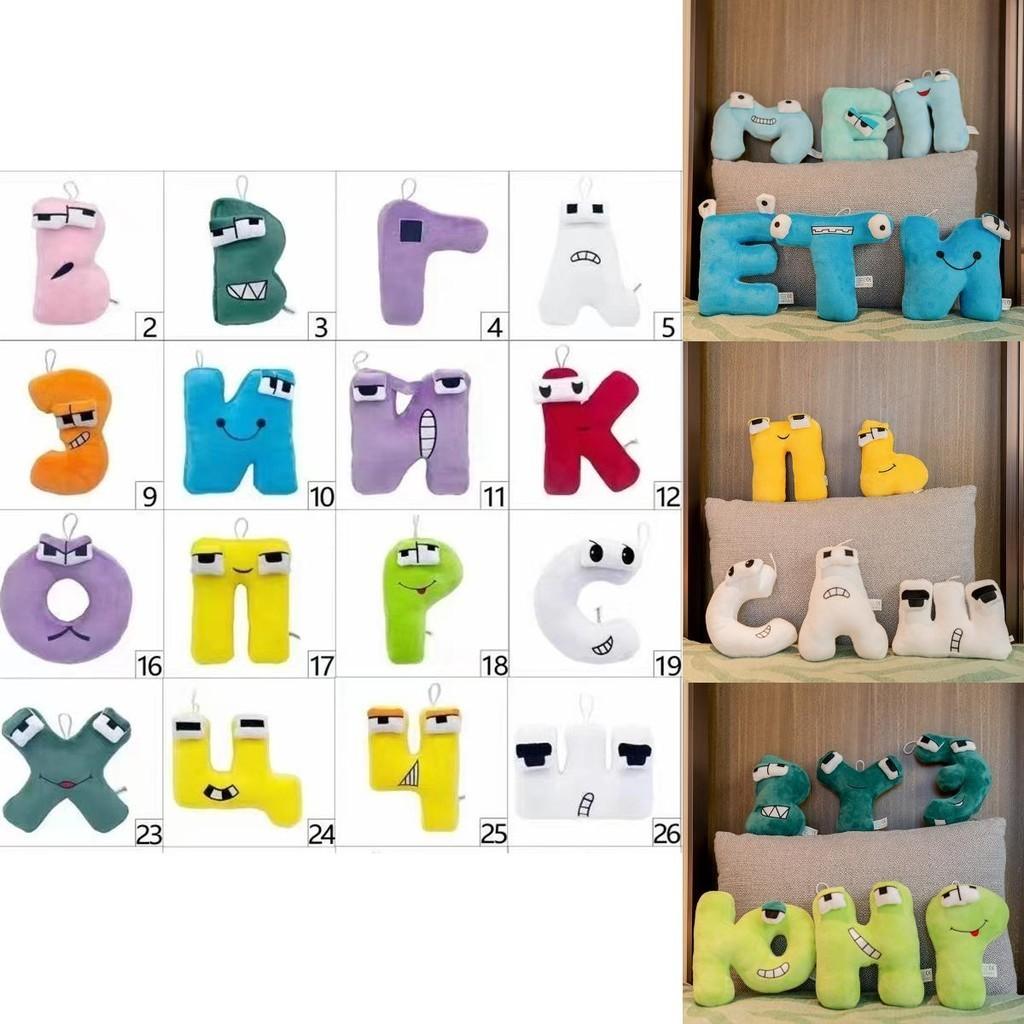 Alphabet Lore Russian Letter Plush Toy Pillow For Kids Soft And Cuddly Stuffed Animal Doll
