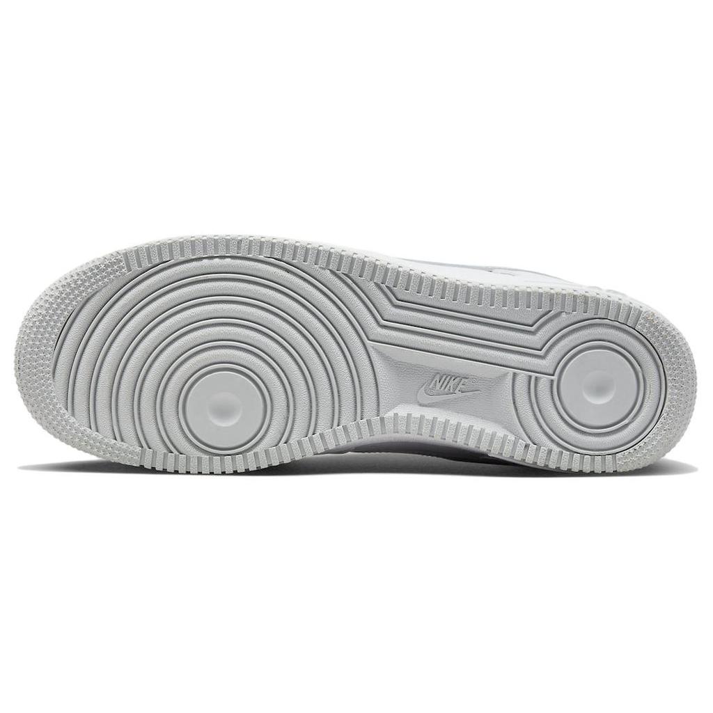 New Nike Air Force 1 '07 Low Color Of The Month White Metallic Silver DZ6755-100