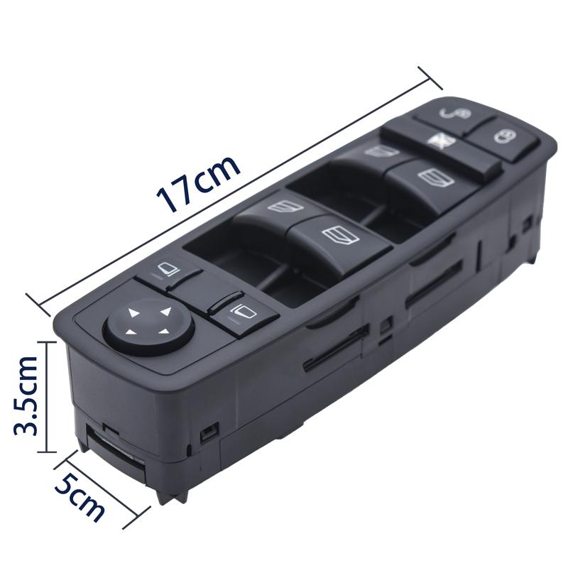 For Mercedes Benz A B GL M R Class W245 W169 A150 B200 X164 2004-2012 Electric Power Window Master Switch A1698206610 1698206610