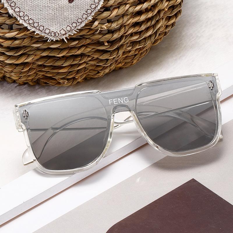 Children'S Sunglasses Trendy Boys And Girls Street Photography Large Frame Glasses Personalized Baby Uv Protection Sunglasses
