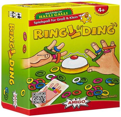 Harigari Ring AMIGO Çocuk Oyunu Masa Oyunu Eğitici Oyuncak Kullanım Kılavuzu Ringlding [Japonca Dahil]