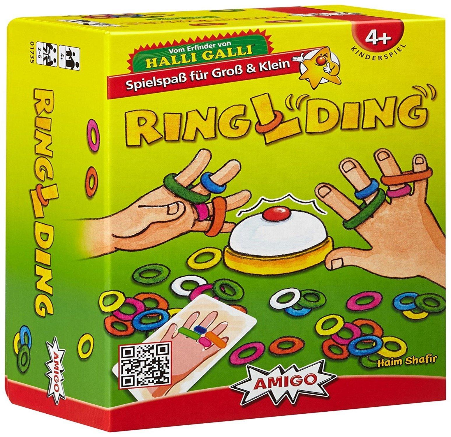 

Harigari Ring AMIGO Kinderspiel Table Game Educational Toy Instruction Manual Ringlding [Japanese Included]
