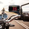 Motorcycle Ultra Thin Digital Motorcycle Motor Vehicle Temperature Gauge Meter