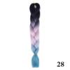 Braids Hair Extensions Balayage Ombre DIY Quick Weave Braiding Hair for Cosplay Daily Use for Women