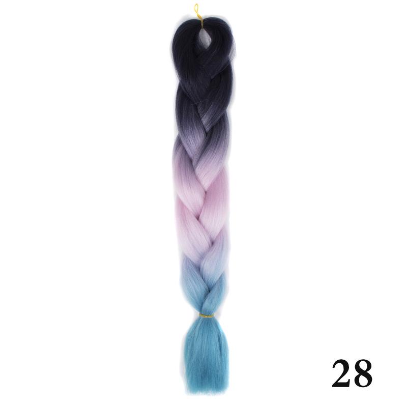 Braids Hair Extensions Balayage Ombre DIY Quick Weave Braiding Hair for Cosplay Daily Use for Women