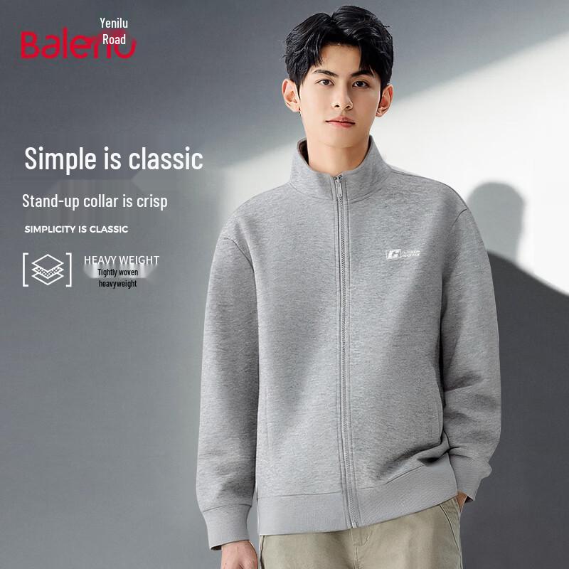 

Baleno Men s Textured Stand-Collar Jacket 3XL