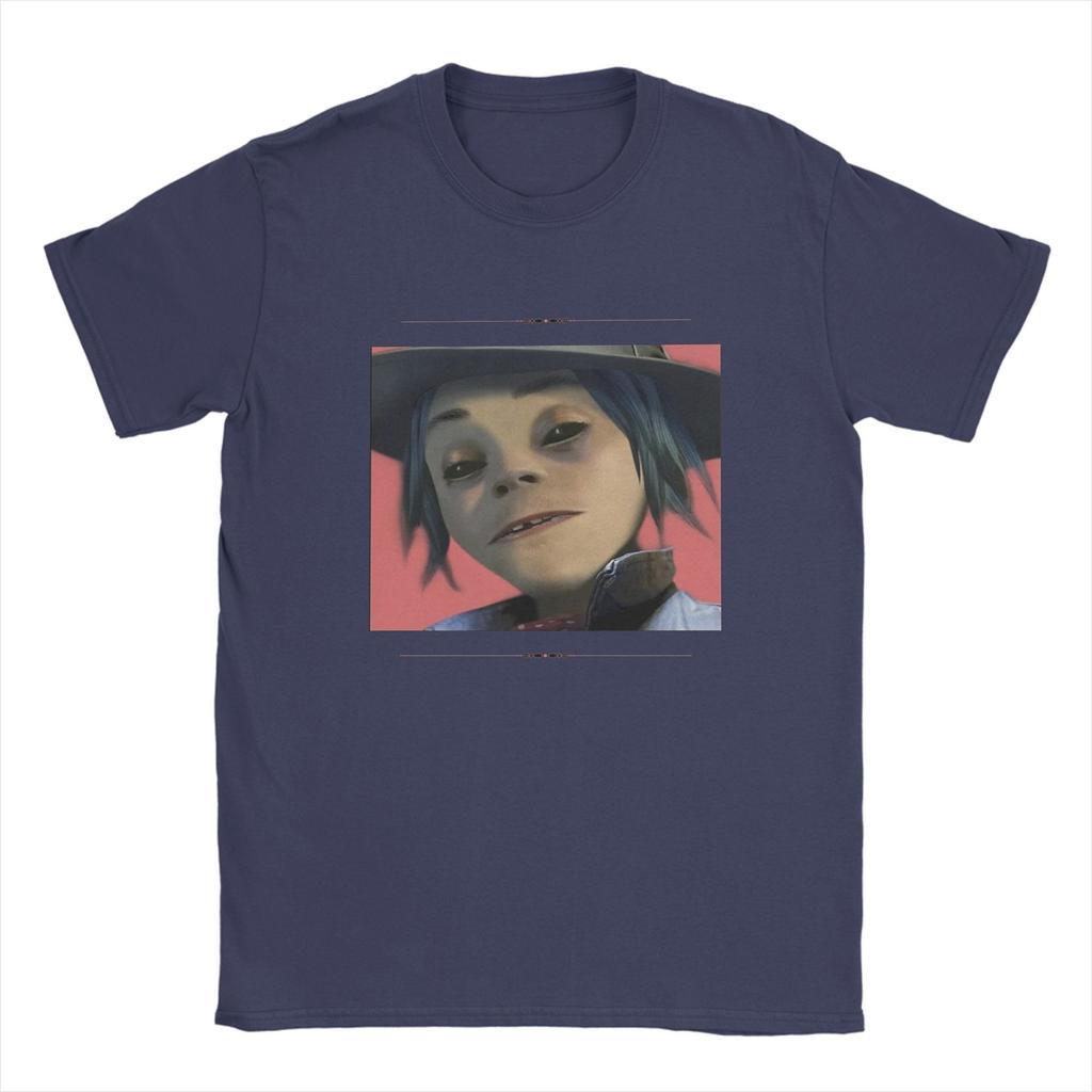Noodle aus dem Gorillaz-Album T-Shirt für Paare Sommer Y2K Lustige T-Shirts Atmungsaktive Trend-Tees Übergroße Freizeitkleidung