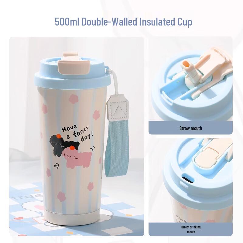 Elegant Gift Set: Sun Hat, Thermos & Umbrella