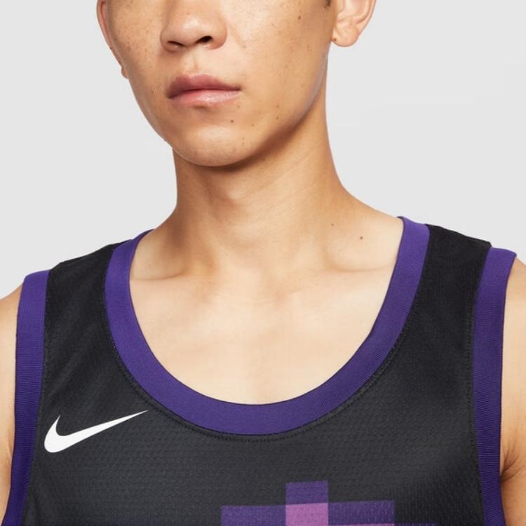 Nike NBA Swingman Dri-FIT City Edition Devin Booker 1 Quick-Dry Crew Neck Basketball Jersey Men jerseys Black HM5993-011