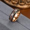 1Pc Fashionable Three-string Design Titanium Steel Ring, Simple and Versatile, Suitable for Daily Wear | As A Gift