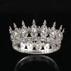 Diadema Tiara Corona di Re Barocca Europea con Strass