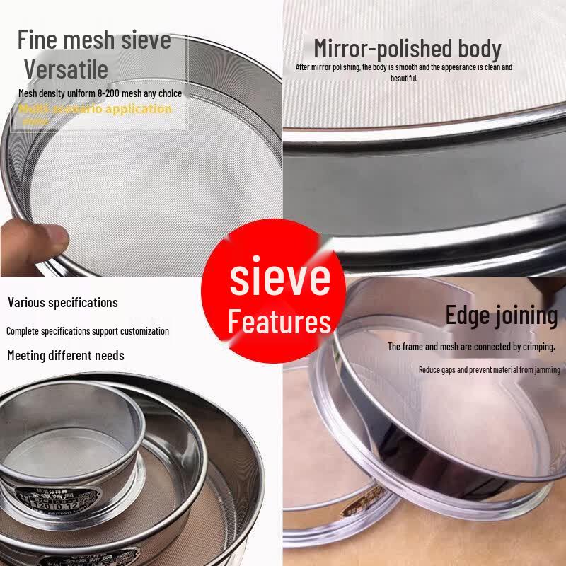 304 Stainless Steel Fine Mesh Sieve