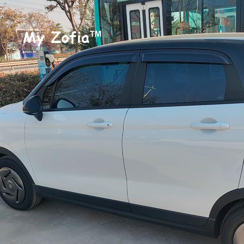 Window Visor For Leapmotor T03 2023 2024 2025 Weather shield Sun Rain Deflector Guard Car Window Deflector Shelters Accessories