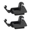2x Black Sun Visor Clip 1RF14DX9AB Fit For Chrysler 300 Dodge Charger 2011-2020