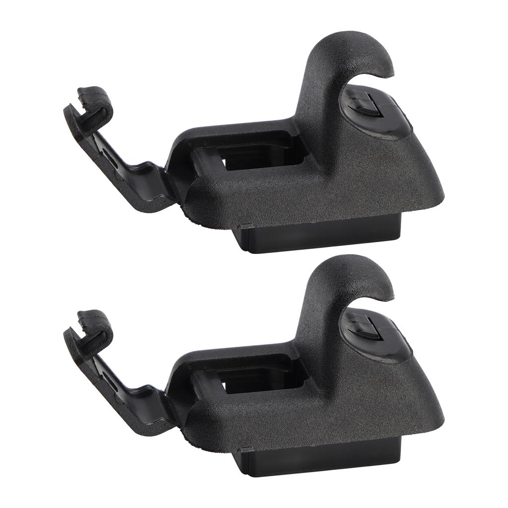 2x Black Sun Visor Clip 1RF14DX9AB Fit For Chrysler 300 Dodge Charger 2011-2020