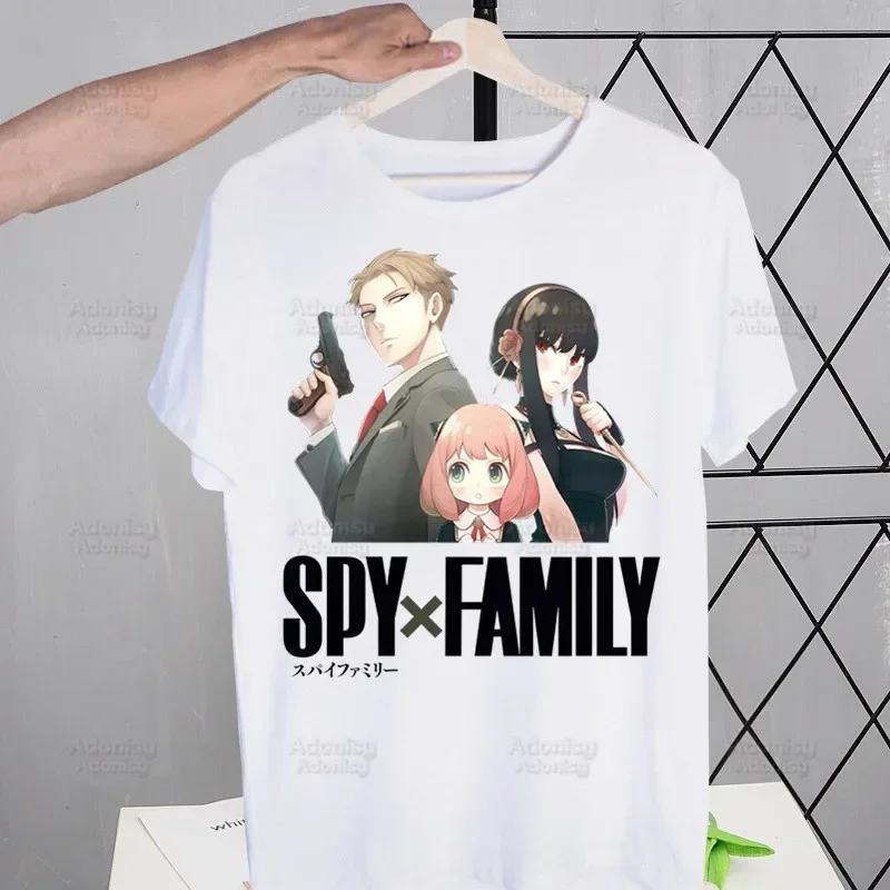 Spy X Family Anime Kawaii Anya Forger SPYFAMILY Men's Tshirt Cute Shirt Mens Fashion T-Shirt For Men Casual Tops Short Sleeve