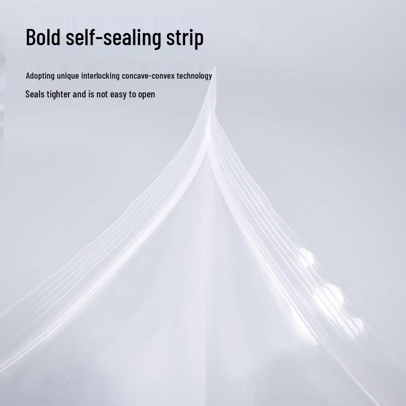 Thickened Self-Sealing PE Food Storage Bags