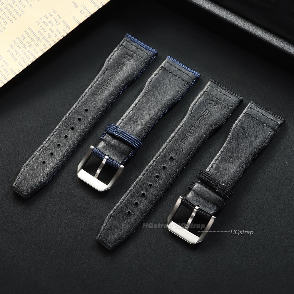 Nylonové plátenné remienok na hodinky pre IWC Pilot 20 mm 21 mm 22 mm pre vojenské plátenné remienky Univerzálny náhradný športový náramok