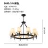 Vintage Chandelier Modern Living Room Bedroom Foyer Light Fixtures Fabric Lampshade Lamp Decor Home Lighting Lustre E14 110-220V