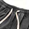 Men's Chenille Corduroy Loose Straight-Leg Pants - Comfortable, Versatile Sweatpants for College Students.