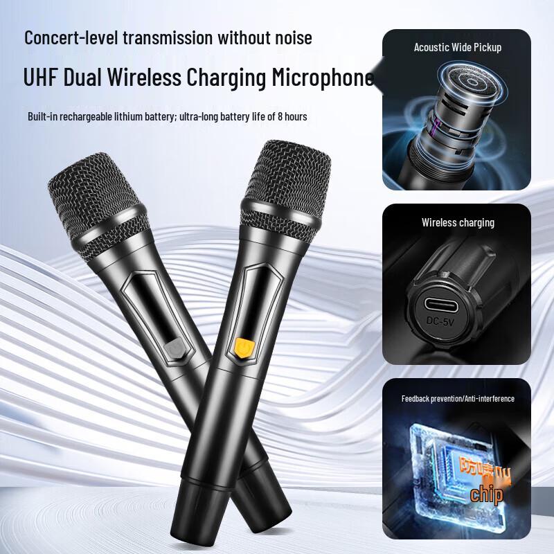 SA258 Portable Outdoor KTV Bluetooth Trolley Speaker CN plug (adapter included) (CN version)