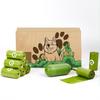 Dog Walk Gear Waste Bag Rolls with Perforated Pull-Apart Bags for Park Use, Outdoor Pickup, and Portable Carry