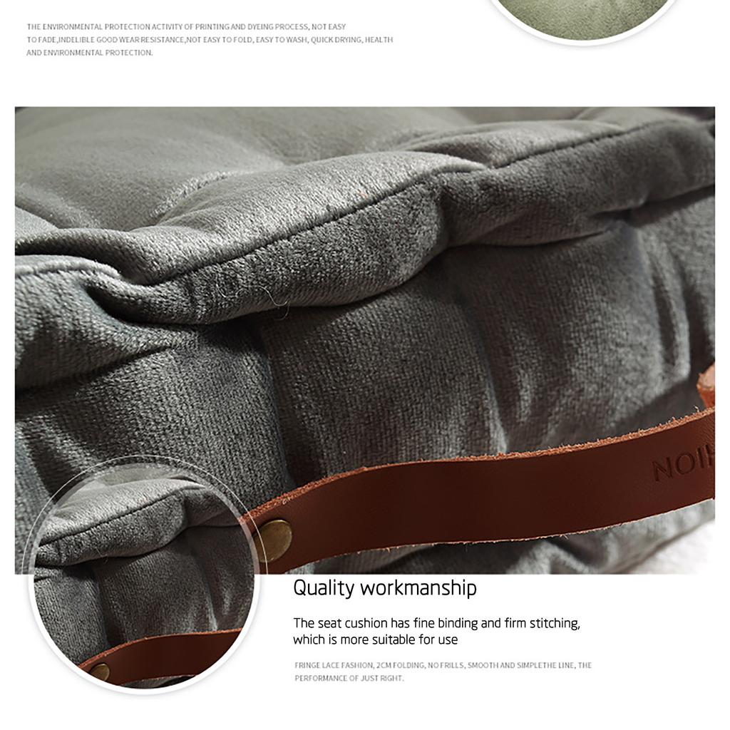 Square Thick Floor Cushion With Handles Square Floor  Seat Sofa Tatami Mat