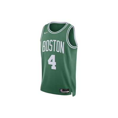 Camiseta NBA Dri-Fit Boston Celtics Edición Icono Corte Holgado Cuello Redondo Estampado de Letras Camiseta de Fútbol para Hombre Verde DN1997-318