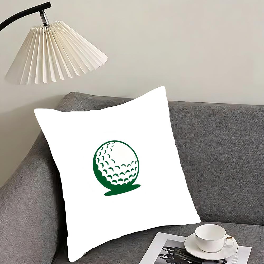 Golf Sports TTitleistS Cushion Cover Elegant Comfort Pillowcase Sofa Bed Doublesided Printed Invisible Zipper Home Decor