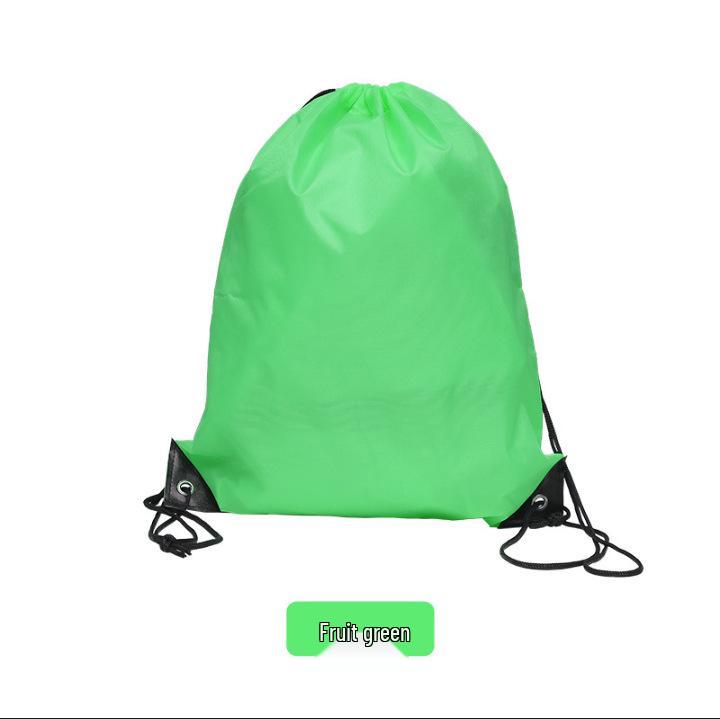 Waterproof Polyester Drawstring Backpack for Marathon Events