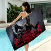 Singer Lady Gaga Towel Beach Towels Yoga Gym Lightweight Portable For Swimming Shower Travel Sports Accessories Sandproof