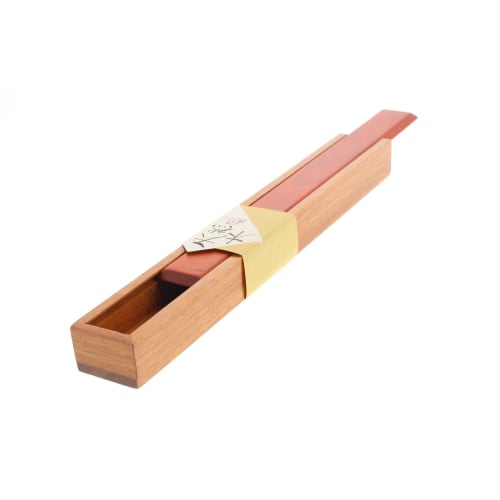 Wooden chopstick holder, Katsura, sliding type