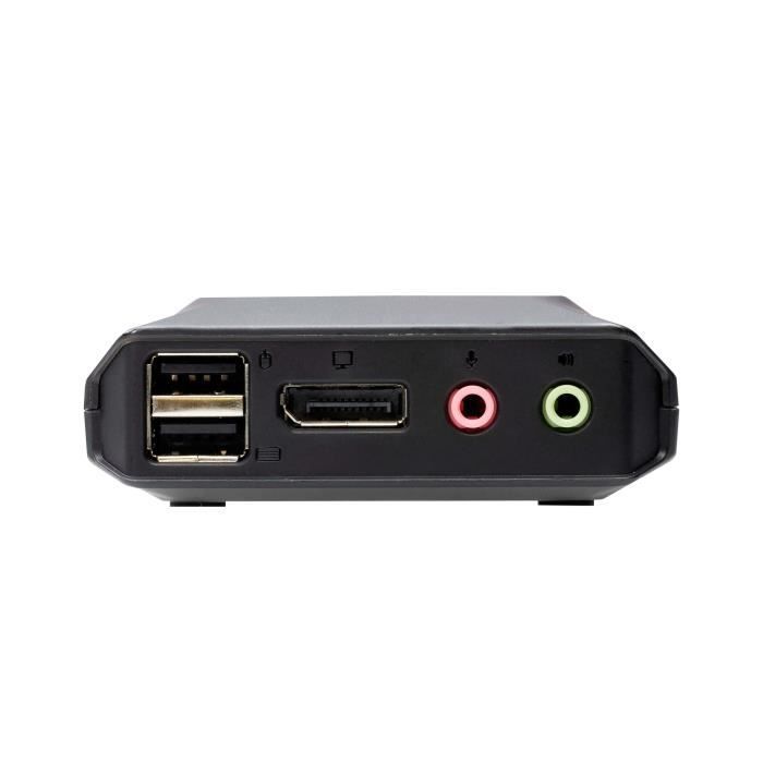 Commutateur KVM - CS52DP-AT - 2 Ports - USB-C - Compact - Câblé