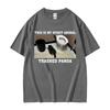This Is My Spirit Animal Graphic T Shirt Funny Raccoon Trashed Panda Meme Tshirts Men Women Retro 100 Cotton Summer Tshirt