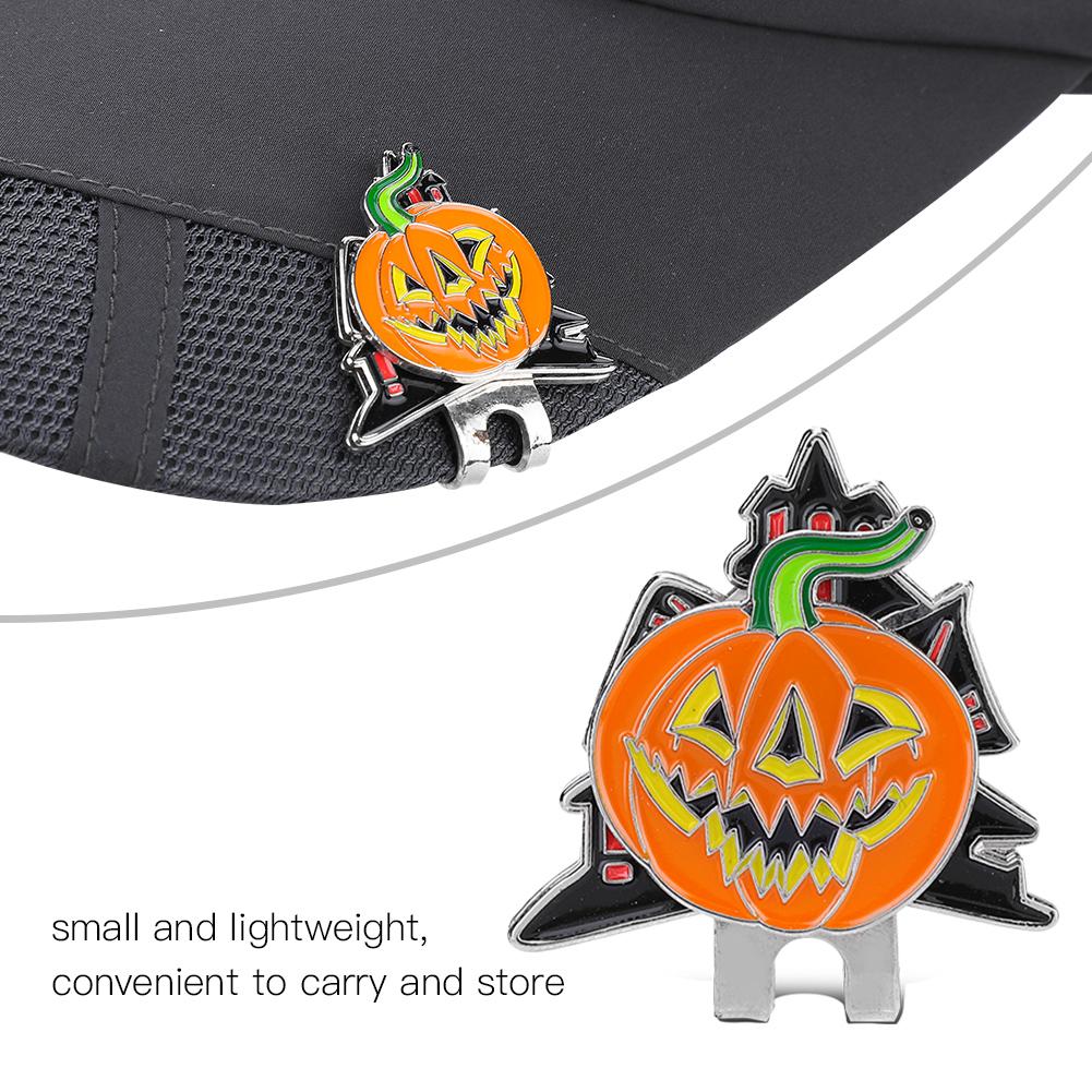 Festival Stainless Steel Hat Clip with Magnetic Marker Accessory Halloween