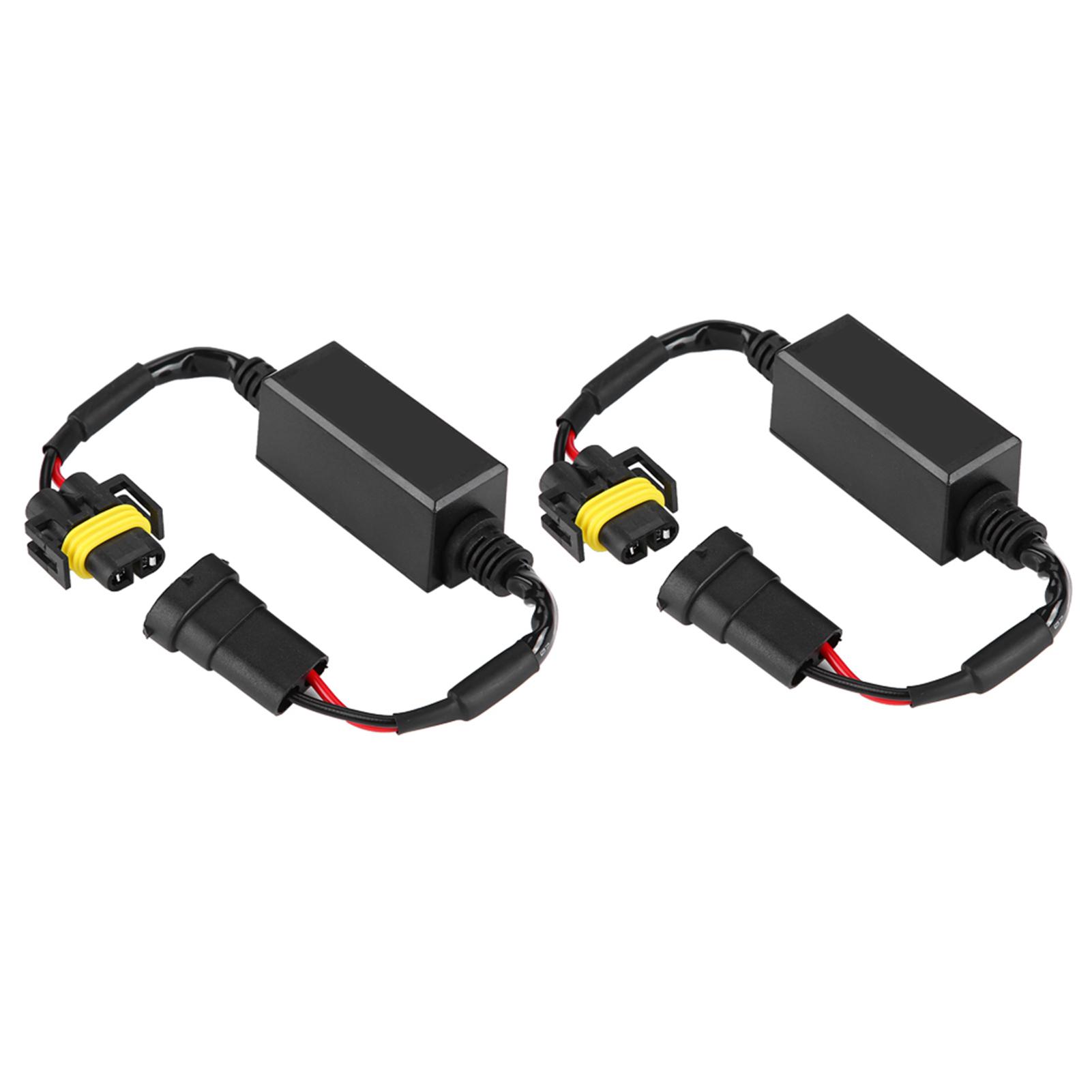 

Декодер для светодиодных противотуманных фар H8H9H11 C12 Anti Flicker Flash Error Canceler