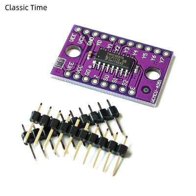74HC4051 CD4051 Single 8-channel Digitally Controlled Electronic Switch Multiplexers For Ardunio