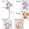 Handmade Artificial Magnolia Flower Realistic Fake Silk Flower Simulation Orchid  Landscape Design
