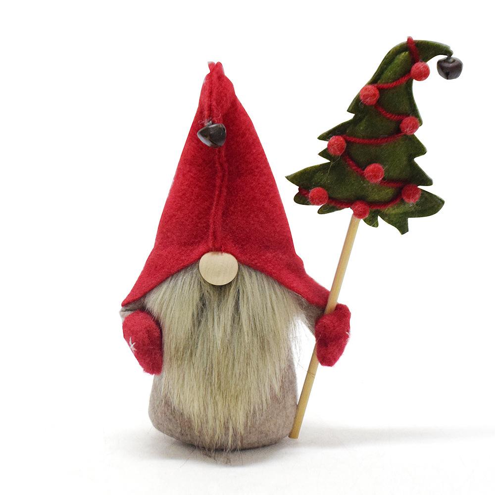 1PC Christmas costume faceless doll forest old man dwarf goblin ornaments Christmas decorations gifts