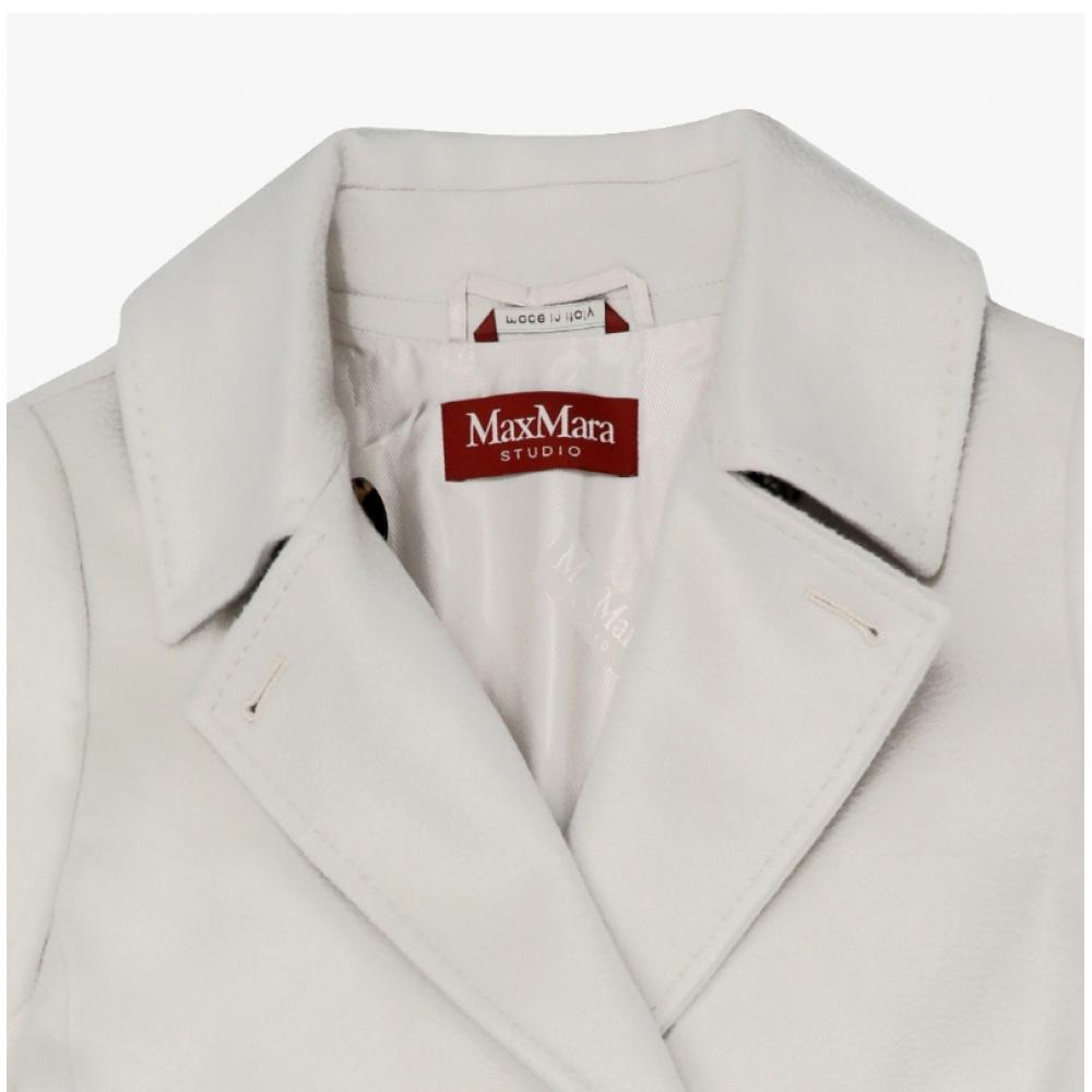 Max Mara Bcollage Belted Wool Women Coat 2526016051600