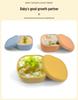 Food-Grade Silicone Microwaveable Bento Box - High-Temperature Resistant & Fresh-Keeping