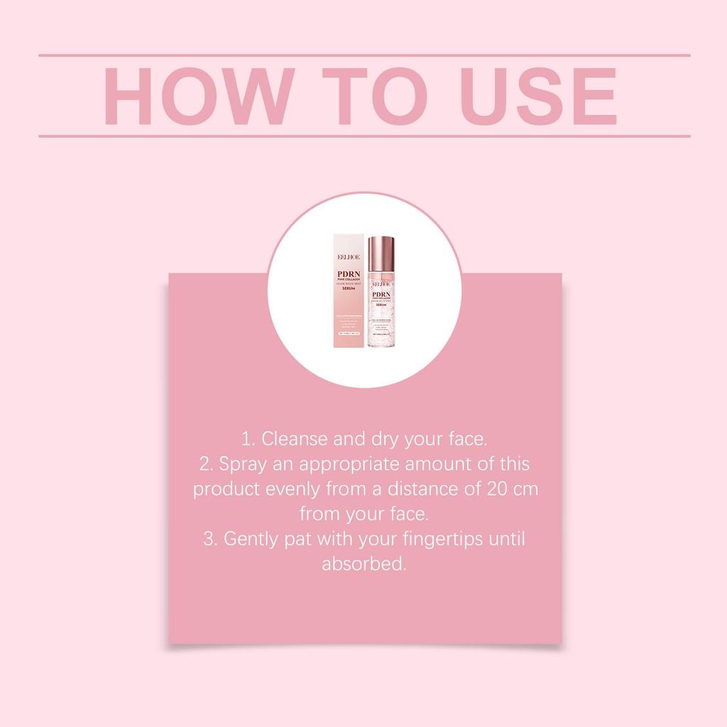EELHOE collagen brightening essence spray gentle, soft, moisturizing, facial, tender and lubricating multi-piece daily care 100ml